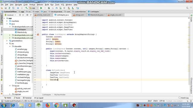CustomListView with Checkbox in Android Studio смотреть онлайн