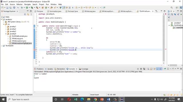 Java beginner class | java while do while loop | java break and continue смотреть онлайн