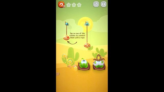 Cut The Rope Remastere‪d. Time Travel. 3 Stars Walkthrough. [Apple Arcade]