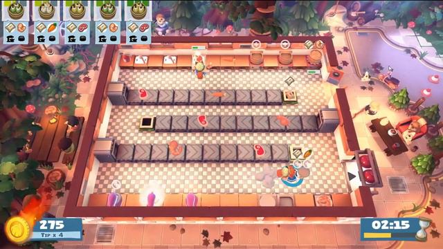 Overcooked! 2 Campfire Cook Off Kevin 3 | 1 Player (859 pts) смотреть онлайн