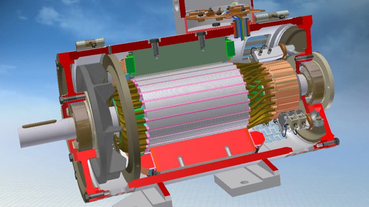 Сборка электродвигателя постоянного тока смотреть онлайн