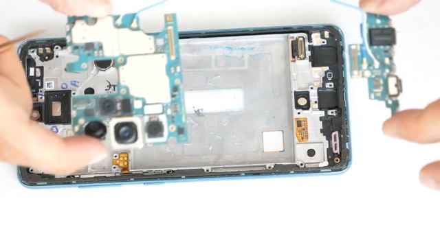 Detailed TUTORIAL Samsung Galaxy A52 4G 5G - LCD Screen display repair by CrocFIX смотреть онлайн