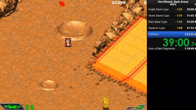 Hot Wheels Bash Arena 100% 1:18:10 WR смотреть онлайн