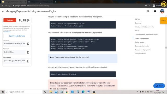 QwikQuest – Managing Deployments with Kubernetes Engine смотреть онлайн