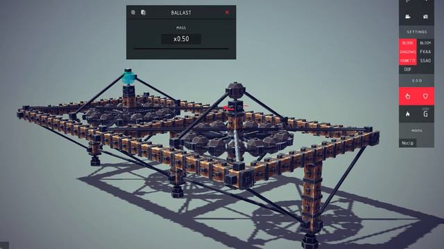 Besiege 0.11 Двойной гироскоп. Double gyroscope. смотреть онлайн