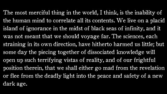 Is Lovecraft's Mythos about taking the RED PILL? | Arkham Reporter смотреть онлайн
