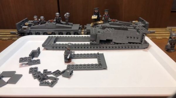 【中国版LEGO】TM 3 12 305mm列車砲をつくるよ(3846pcs)【KAZI 10005】