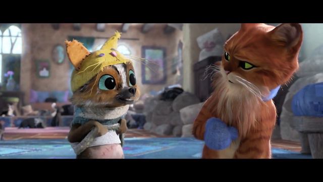 PUSS IN BOOTS AND THE THERAPY DOG | PUSS IN BOOTS THE LAST WISH смотреть онлайн