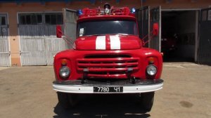 *СГУ-60* АЦ-40 (130) 63Б. Soviet fire truck ЗИЛ-130. Soviet siren demonstration+Lights LBS Elektra