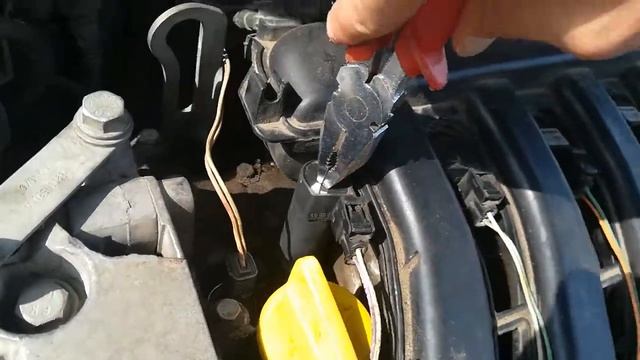 Как определить неисправную катушку зажигания Рено (в дополнение к предыдущему видео) к4м двигатель смотреть онлайн