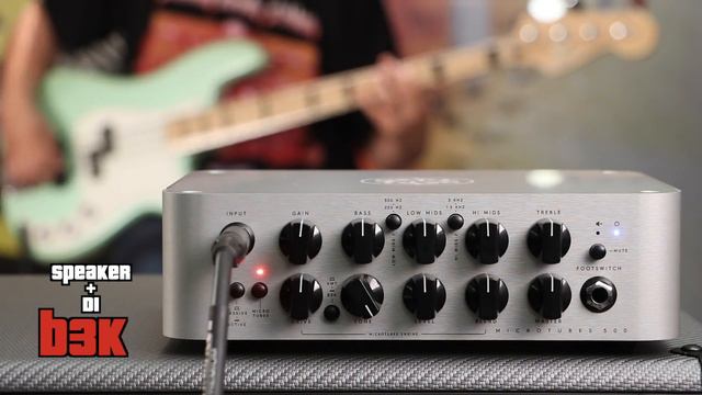Darkglass Microtubes 500 and DG210C Bass Demo смотреть онлайн