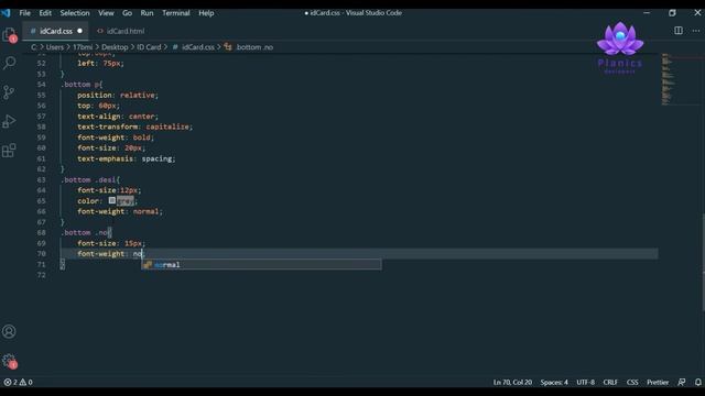 Student ID or Employee ID Card Using HTML and CSS | 2020 смотреть онлайн