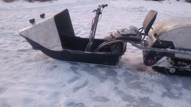 Мотобуксировщик - толкач