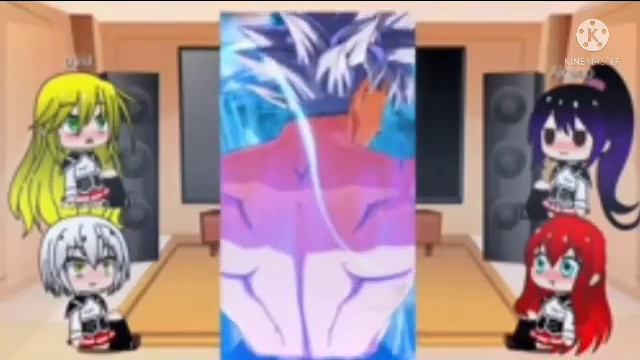 DxD highschool react on goku MUI смотреть онлайн