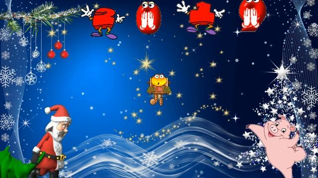 СКОРО НОВЫЙ ГОД! ВОТ И СВИНКА К НАМ БЕЖИТ! смотреть онлайн
