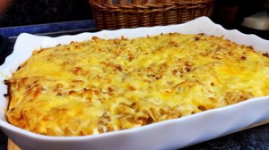 Запеканка капустная с фаршем в духовке