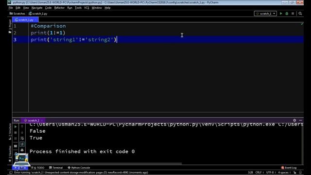 Python Tutorial for Beginners Part 8 - Booleans and Comparisons смотреть онлайн