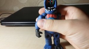 старый бонни из пластилина из фнаф 2