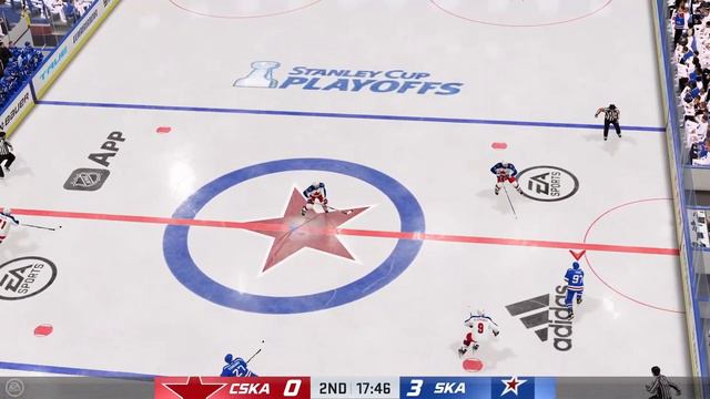 KHL - SKA St Petersburg vs CSKA Moscow - Gagarin Cup - Season 2021/22 - NHL 22 смотреть онлайн