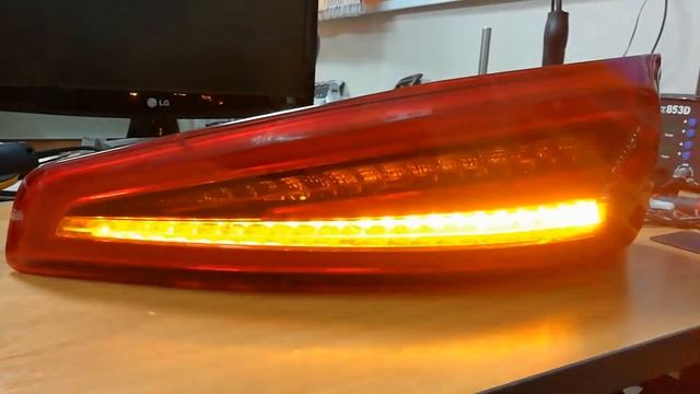 Динамический поворотник Audi Q3 смотреть онлайн