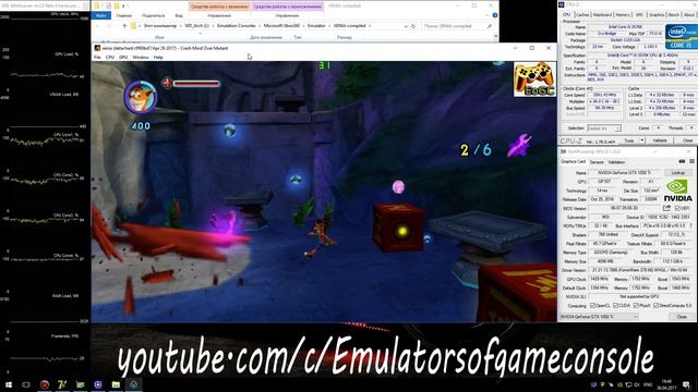XENIA Xbox 360 Emulator - Crash: Mind over Mutant (2008). Ingame. OpenGL. Test #2 смотреть онлайн