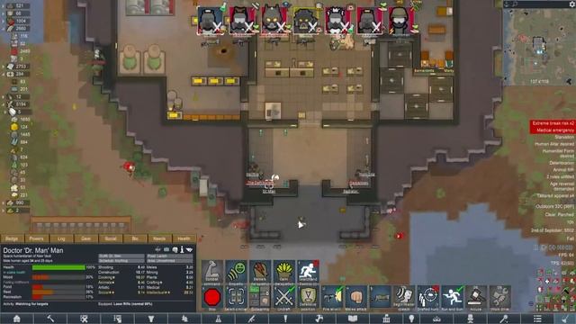 Dr Man Loses Hope, Redemption or Fall to Madness? | Rimworld: Heroes [Vanilla Expanded Ancients] #6 смотреть онлайн