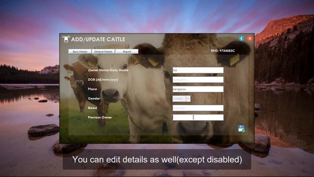 Java Application-Cattle Database Management System смотреть онлайн