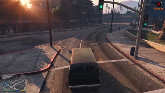Grand Theft Auto V #52 - Сойти с катушек, Прыжки с парашутом (немое прохождение/без комментариев) смотреть онлайн