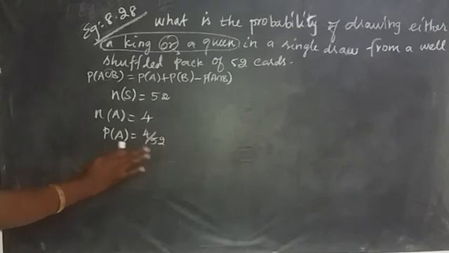 Tn/ Maths/Samacheer/Class 10/Lesson 8/ Probability/Example:8.28