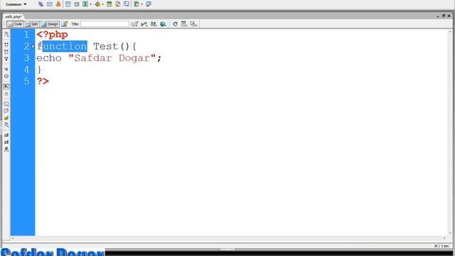 Beginner PHP Tutorial 28 Functions And Its Type(Urdu/Hindi) смотреть онлайн