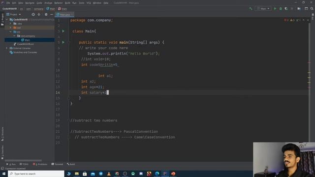 Variables and Datatypes in JAVA смотреть онлайн