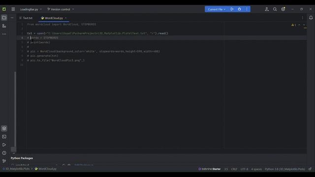 Word Cloud using Python смотреть онлайн