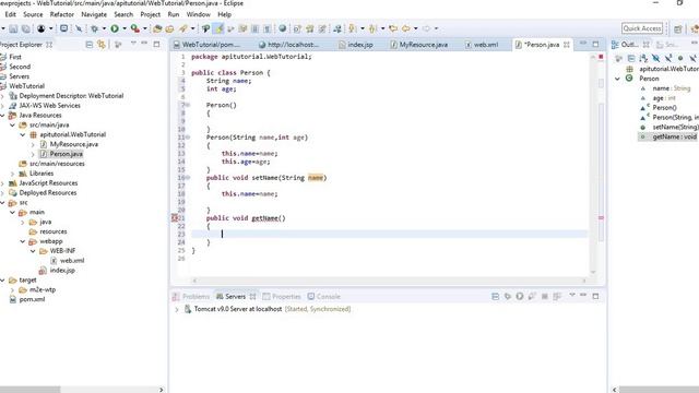 Sample Web api with java jersey library смотреть онлайн