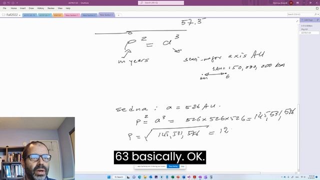 Examples of the third law of Kepler and angular sizes смотреть онлайн