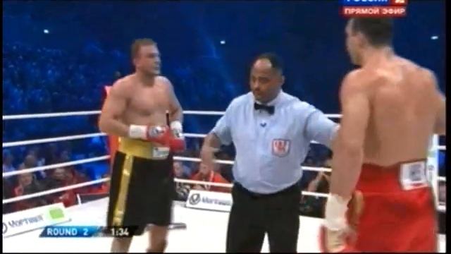 Кличко VS Пьянета (1-3 раунд) смотреть онлайн