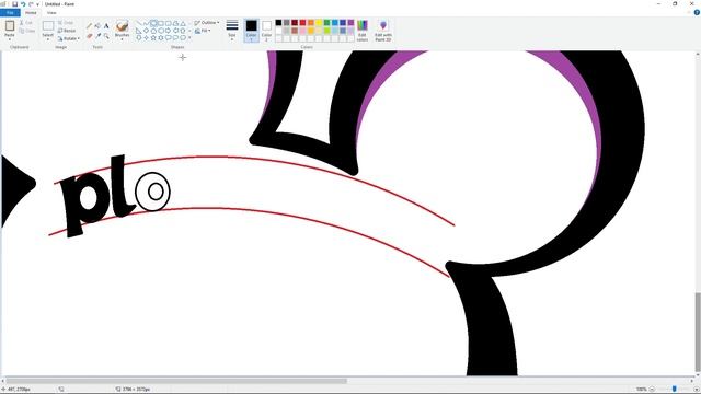 How to draw the Playhouse Disney logo using MS Paint | How to draw on your computer смотреть онлайн