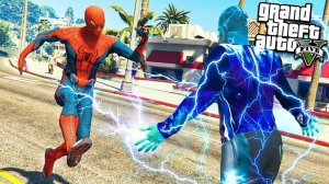 ГТА 5 МОДЫ ЭЛЕКТРО ПРОТИВ ЧЕЛОВЕК ПАУК ВЫСОКОЕ НАПРЯЖЕНИЕ! ОБЗОР МОДА В GTA 5 ИГРЫ МИР МОДОВ ВИДЕО