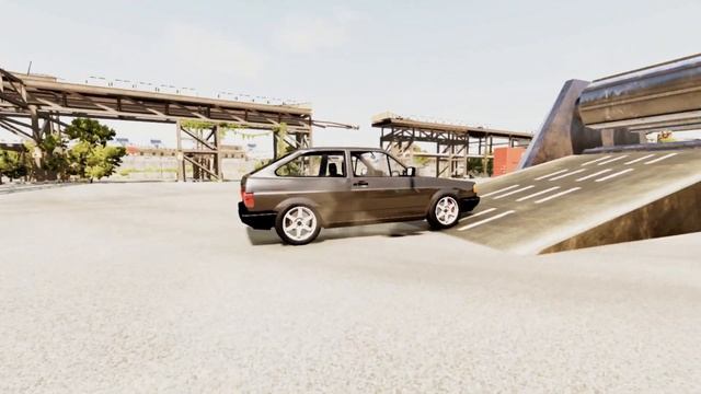 CAR CRASH | SPINNING ROLLER #3 | VOLKSWAGEN EDITION | BEAMNG смотреть онлайн