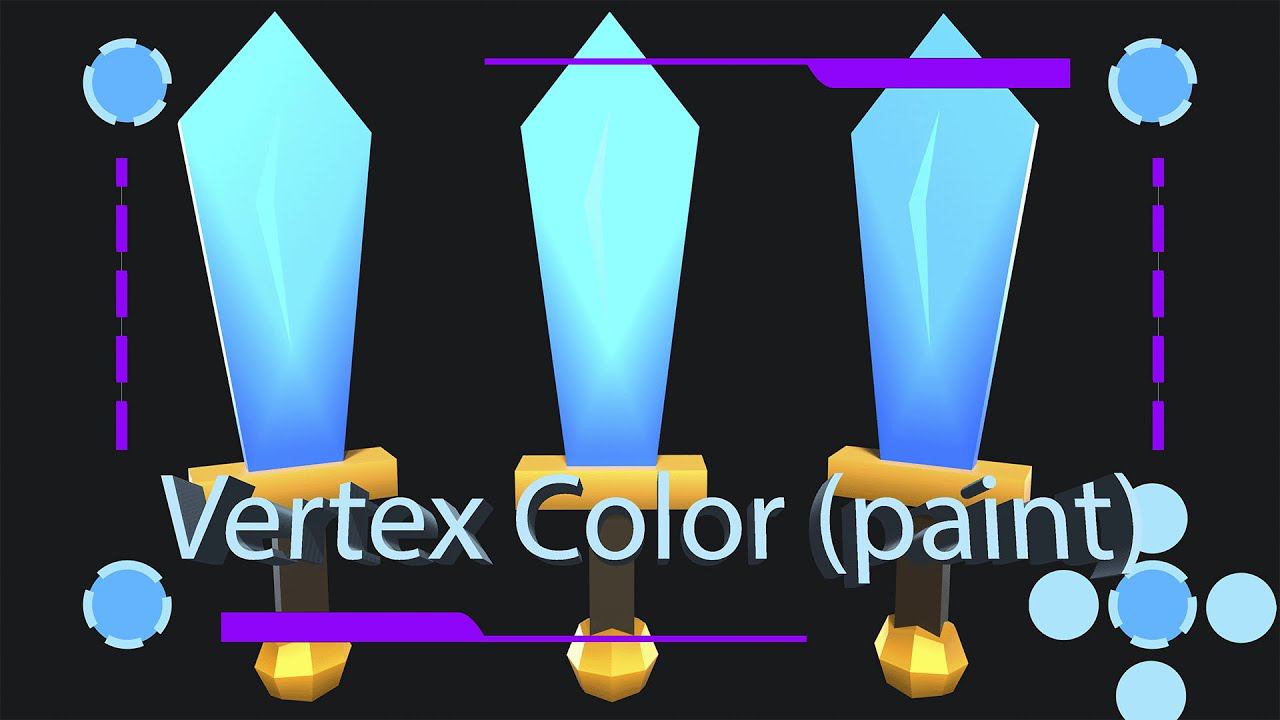 Vertex Color (paint) в Maya смотреть онлайн