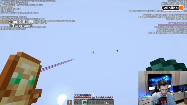 ЗАКВИЕЛЬ ЗАПУСТИЛ МАЙНШИЛД НА 50000 БЛОКОВ В ВЫСОТУ - Самый Лучший Запуск смотреть онлайн