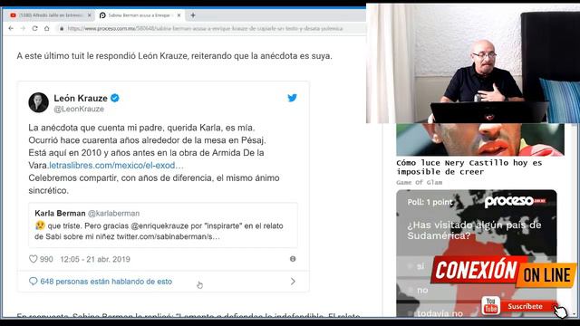 Sabina Berman y Alfredo Jalife le sacan su escrito COPIADO... смотреть онлайн