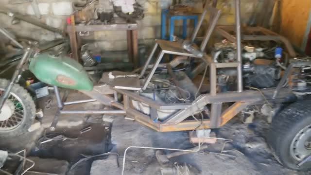 ЗАПУСТИЛ!!! Трайк с двигателем 170 л.с. 3 L V6 смотреть онлайн