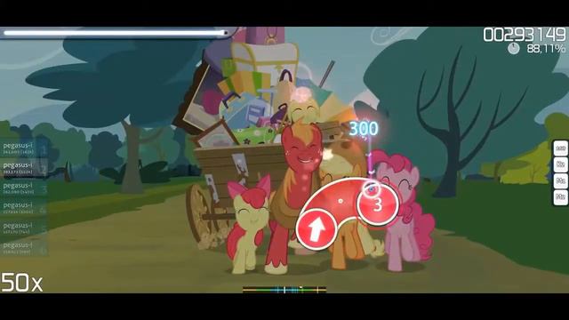 Osu ▌ "Apples to the core" and "Luna (Remix)" смотреть онлайн