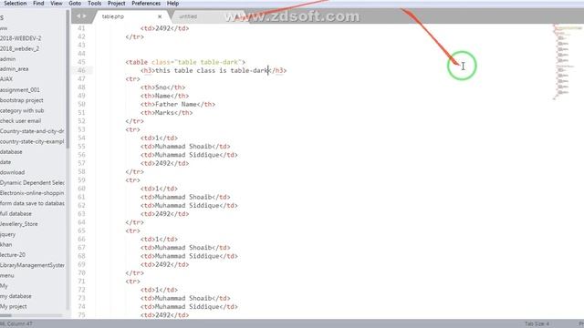 bootstrap table смотреть онлайн