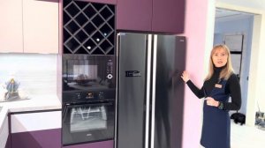 Обзор современной кухни 10 м2.  Кухня - гостиная.