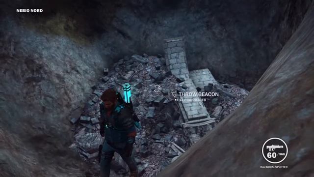 Theres a secret cave on Just Cause 3 | Mech Land Assault DLC смотреть онлайн