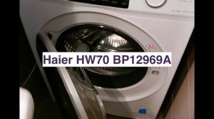 Стиральная машина Haier HW70 BP12969A  - отзыв/первое впечатление