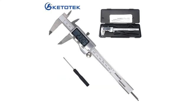 Цифровой штангенциркуль 6 дюймов 150 мм из нержавеющей стали Электронный штангенциркуль смотреть онлайн