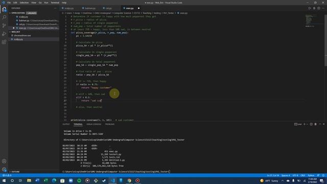 CS112 Lab 3 (Pizza time) смотреть онлайн