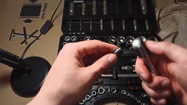 Обзор набор инструмента RockForce 108+6 часть 2 смотреть онлайн